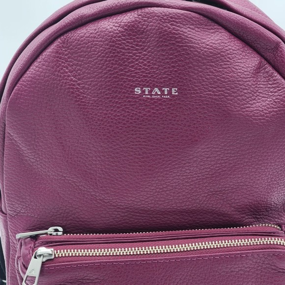 State Bags Mini Lorimer Leather Backpack - Picture 7 of 11